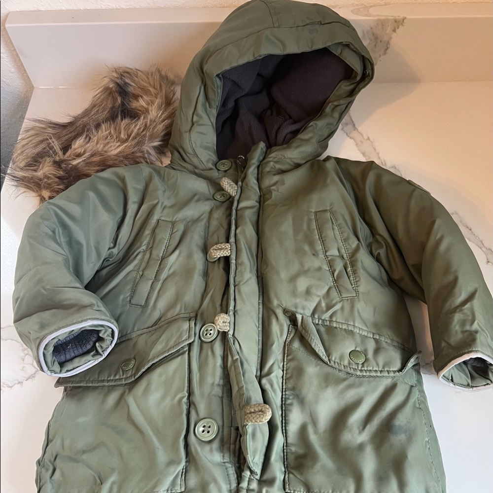 Boys size 2 gap winter coat